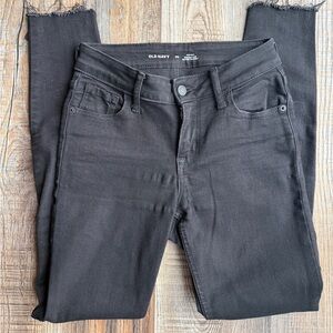 Old Navy Women's Cropped Black Jeans